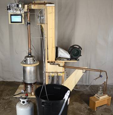 distillation setup