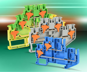 Konnect-It KN-P Series Screwless Terminal Blocks and Accessories from AutomationDirect