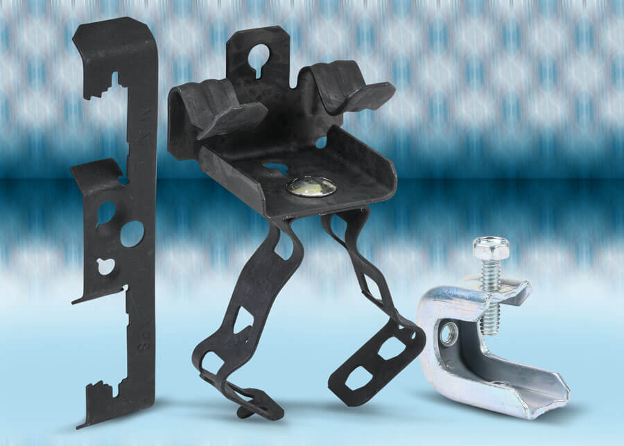 Minerallac electrical fasteners and support systems
