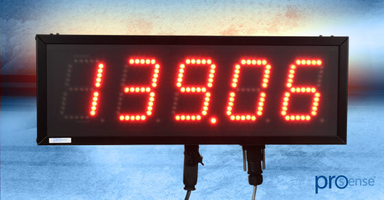 ProSense Large Outdoor Digital Meters from AutomationDirect