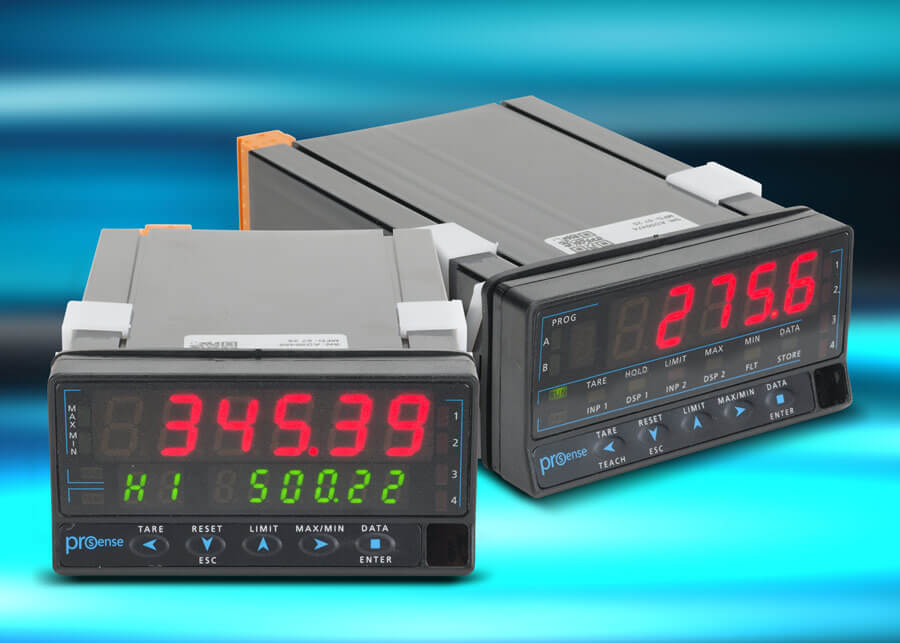 AutomationDirect has added ProSense DPM4 series advanced digital panel meters which combine precision and versatility in a compact 1/8 DIN package.